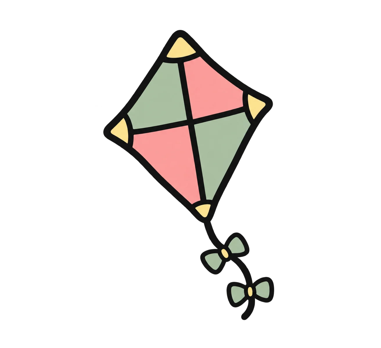 Swaying kite game artwork